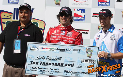 Franchitti pole